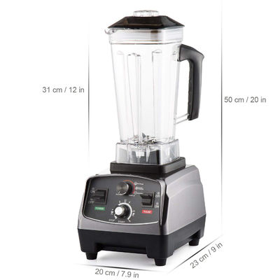 Commerciële citrussuicer en ijskruiser blender voor zware vruchtmengbehoeften
