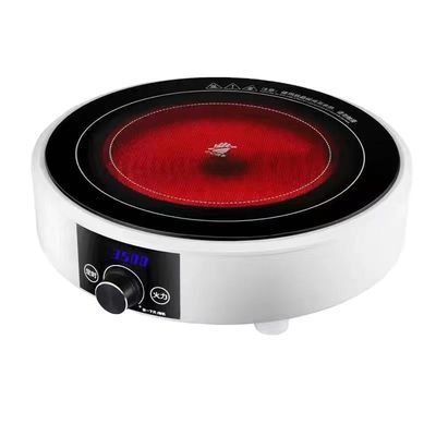 1-brander Vitro Keramische glad oppervlak Glas Inductie Kookoven voor compacte ruimtes