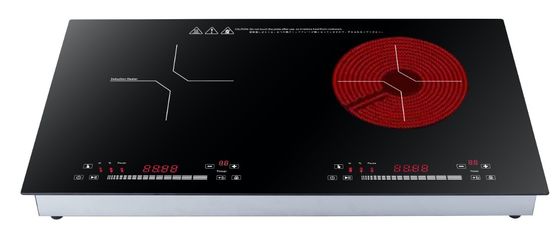 2 Branderplaten Gaskachel en elektrische dubbele kachel Inductie-kookplaat voor keuken koken