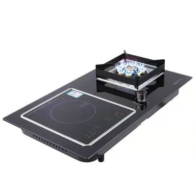 Explosiebestendige glazen panelen Gaskachel met thermocouple Flameout Protection 2 Brander