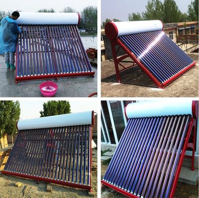 Direct Circulatie Split Solar Panel Waterverwarmer 150L 200L 240L 300L Evacuated Tube