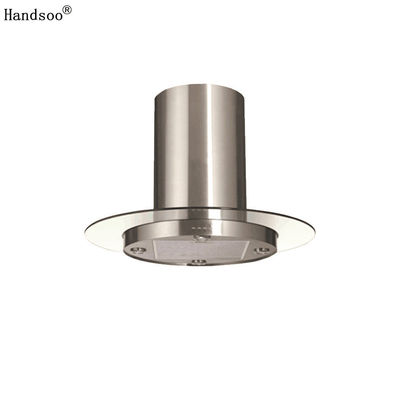 Wandgebouwde keukenkap met gebaren en LED-verlichting