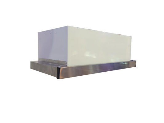 Wandgebouwde keukenkap met gebaren en LED-verlichting