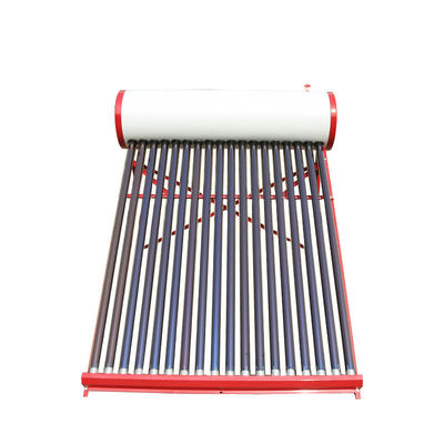 Snelle verwarming en duurzame zonne-waterverwarmer onder druk met borosilicaat 3.3 Glasbuis