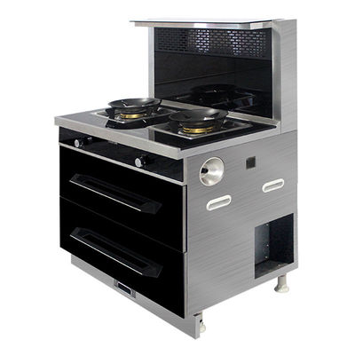 Commerciële geintegreerde stove met stoom- en roosterfunctie voor huishoudens