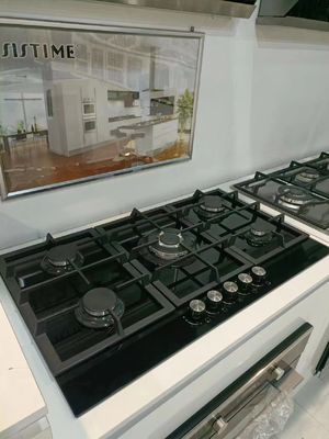 Automatische ontsteking 5 brander gaskachel voor het koken in commerciële keukens