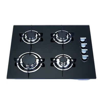 Geharmoniseerde glazen kookplaat 60 cm Radiant Coil Burner Elektrische kookplaat met dubbele kookplaat
