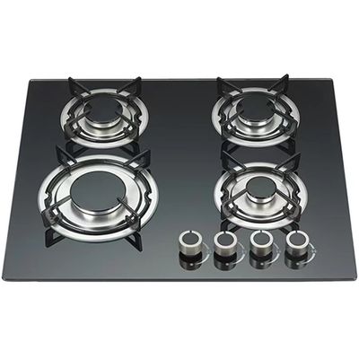 Geharmoniseerde glazen kookplaat 60 cm Radiant Coil Burner Elektrische kookplaat met dubbele kookplaat