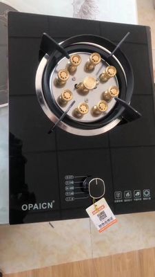 Huishoudelijk kookgerei 1 Brander Gehard glas gaskachel met automatische piezoontsteking