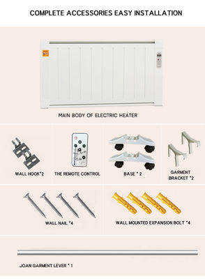 Vinnige verwarming Radiator Kamerverwarmer Warmer Machine Fan Heater voor thuis Infrarood Verwarmer Type