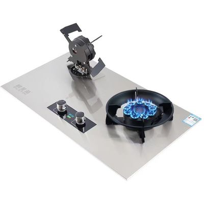Keuken Kookapparaat Tengao Metalen Edelstaf Hoofdknop Knop Natuurgas / Dubbelbrander Gaskachel