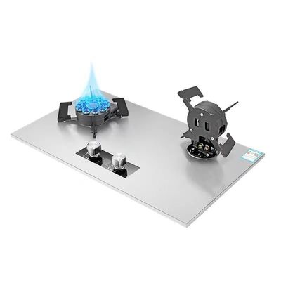 Keuken Kookapparaat Tengao Metalen Edelstaf Hoofdknop Knop Natuurgas / Dubbelbrander Gaskachel