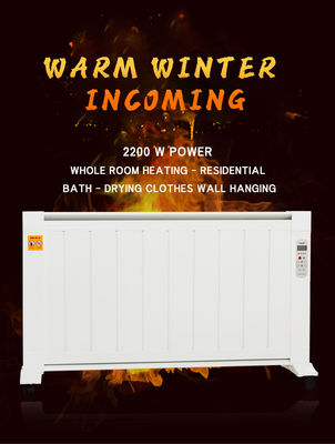 Smart Home Convector Elektrische verwarmer met 1600W Grafeen Mica Plaat Verwarming en Wifi App