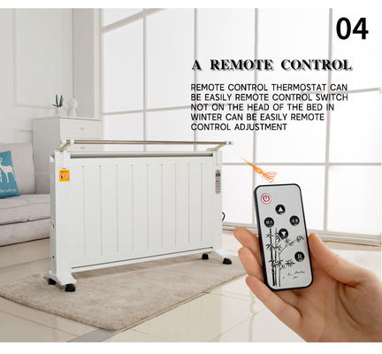 Smart Home Convector Elektrische verwarmer met 1600W Grafeen Mica Plaat Verwarming en Wifi App