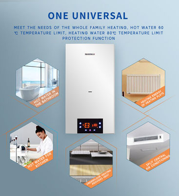 20kW 24kW 28kW 30kW 32kW Wand gemonteerde gasketels met oververwarmingsbescherming badkamer