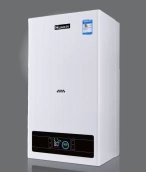 Wand gemonteerd 28 kW gas waterverwarmer voor 140-160 vierkante meter dubbele gebalanceerde rook