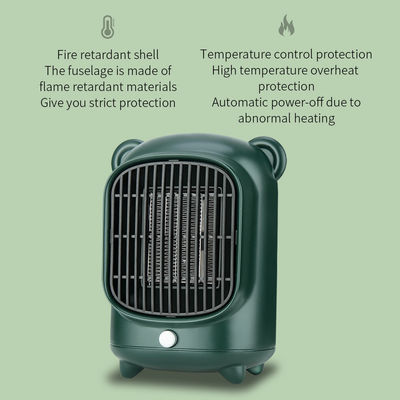 PTC-verwarmingsdraad Desktop elektrische ventilatorverwarmer voor draagbaar kantoor 220V-240V/110V-120V