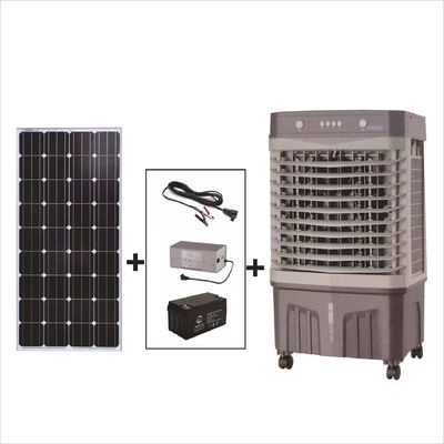 Solar DC Charging Cooling Fan Perfect voor buitenkoeling en luchtcirculatie