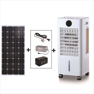 Solar DC Charging Cooling Fan Perfect voor buitenkoeling en luchtcirculatie