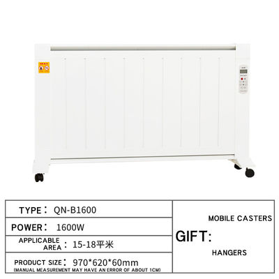 Badkamerverwarmer Infraroodpaneel Elektro-verwarming 600W 1000W Muurmontage voor thuisbureau
