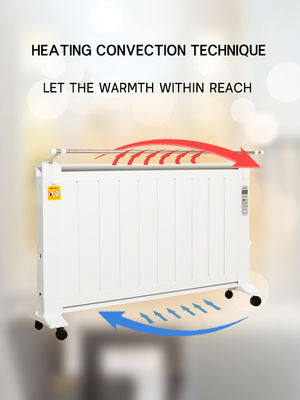 Innenverwarming 2400w Wandverwarming Elektrische verwarming Convectie radiatoren Type App-gecontroleerd NO
