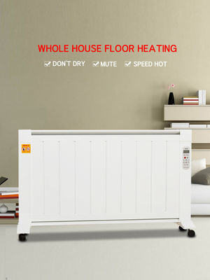 Elektrisch lcd-scherm wifi-app wandmontage badkamer radiator convectieverwarmer 1600W 220V