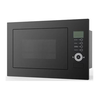 BD--1 Elektrische tafelband microwaveoven met grill 800W 20L Zwart