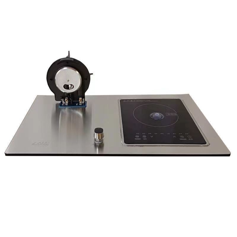 2 Brander gehard glas gas kookplaat opvouwbare brander voor desktop ingebedde installatie