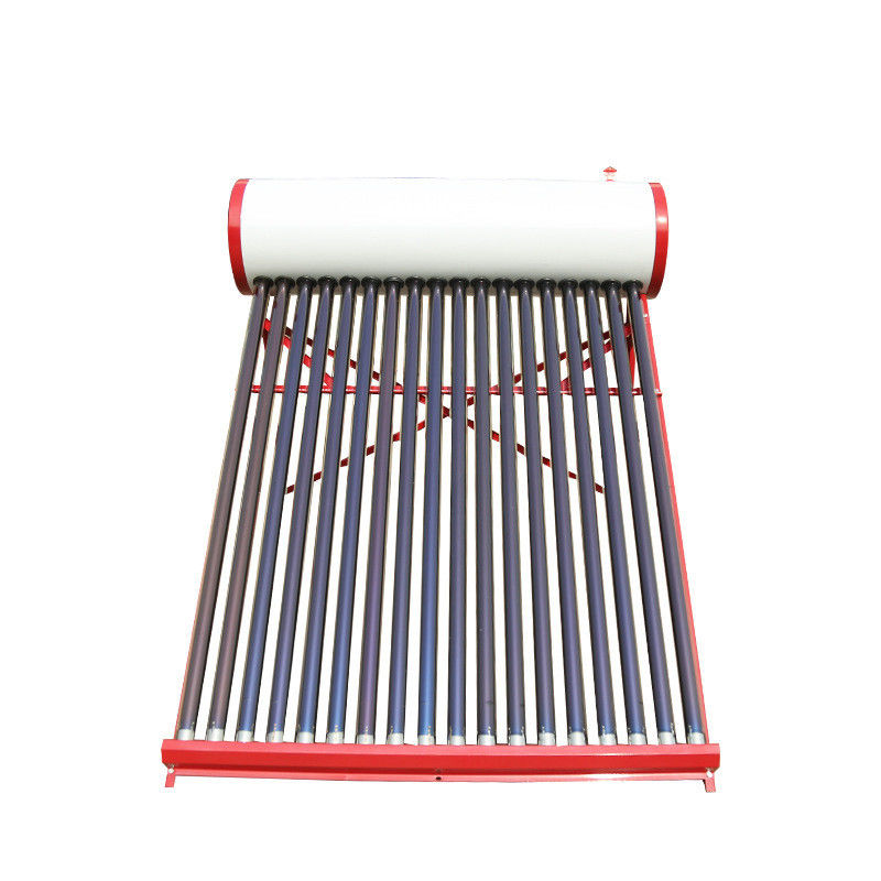 Snelle verwarming en duurzame zonne-waterverwarmer onder druk met borosilicaat 3.3 Glasbuis